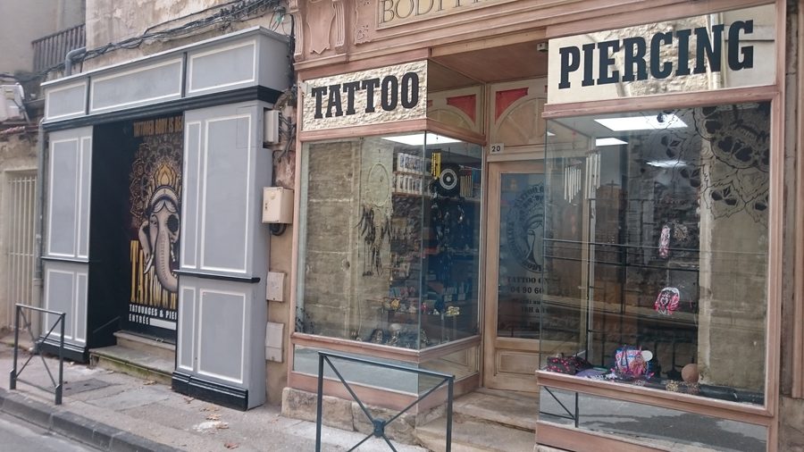 The shopfront in 2016