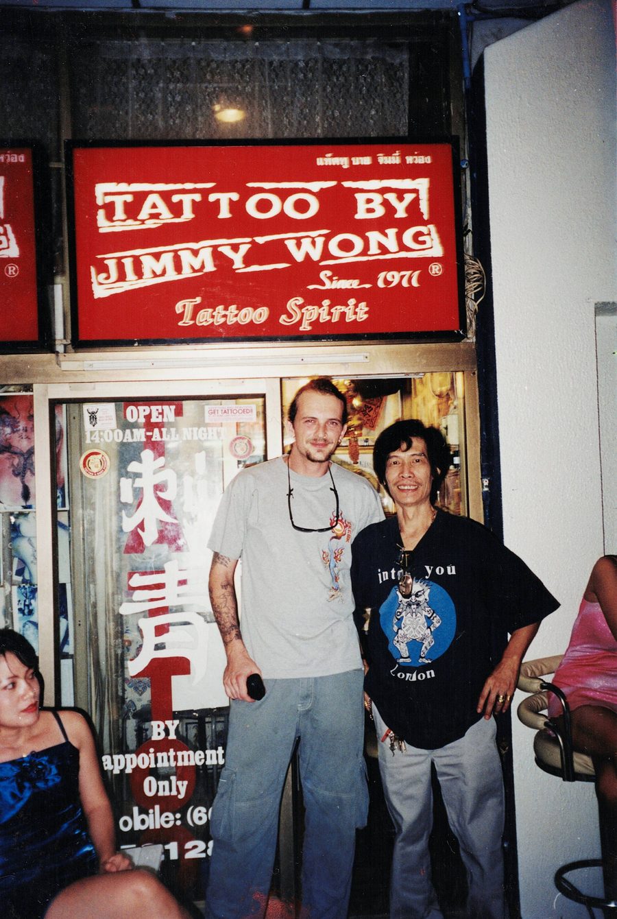 With Jimmy Wong, in Bangkok