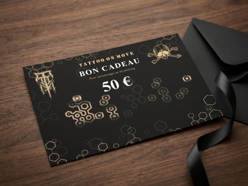 Bon cadeau Tattoo on Move de 50 €
