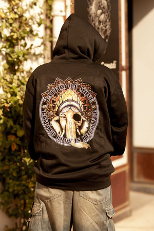 Sweatshirt à Capuche sans Ganesh