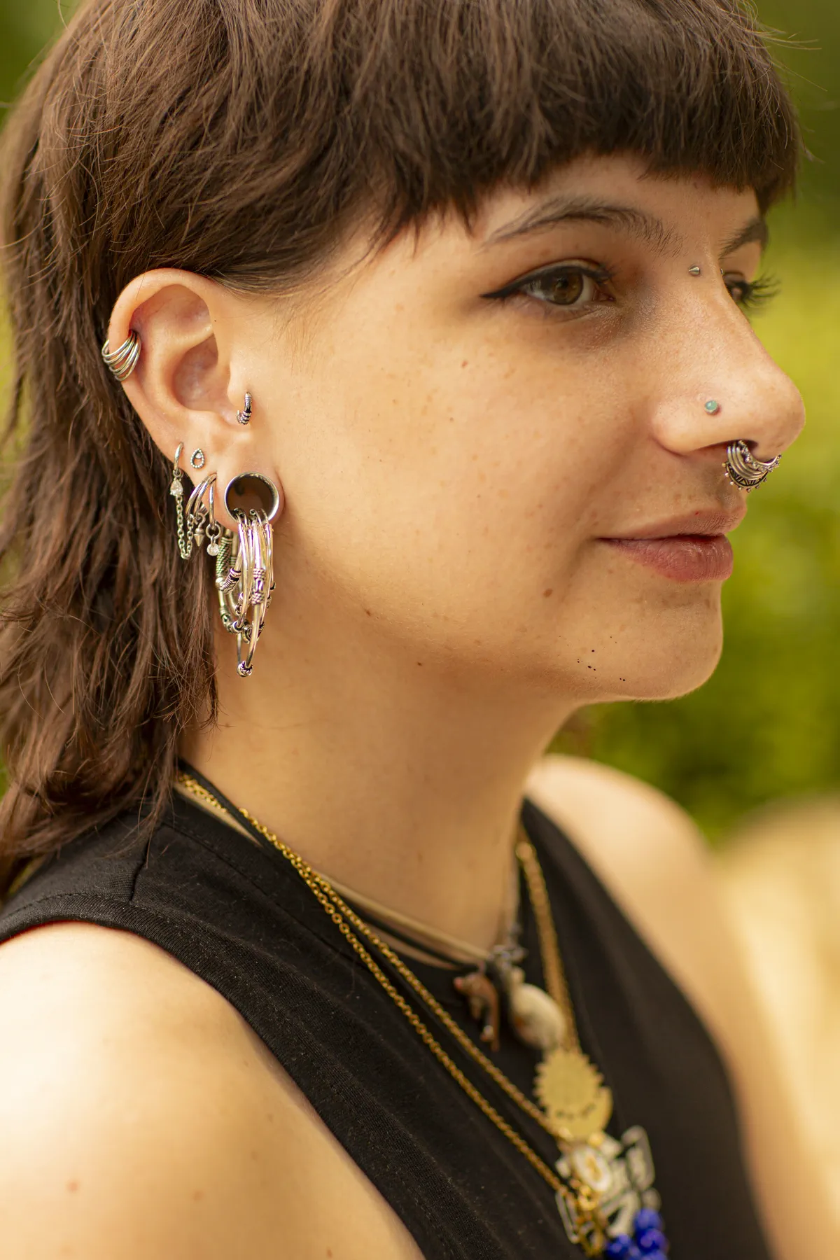	Suivi de cicatrisation d'un piercing à l'oreille par une pierceuse de Tattoo on Move