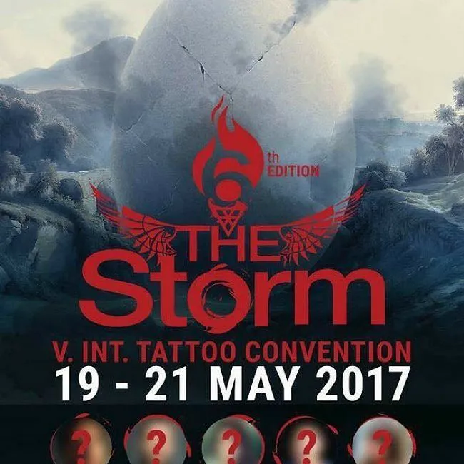 Bambi à la convention Tattoo The Storm, Luxembourg, mai 2017