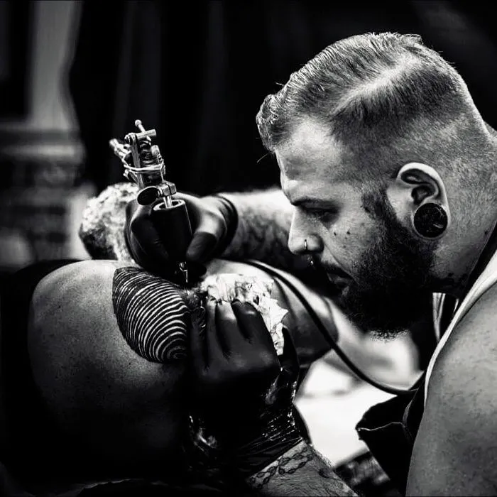 Bambi à la convention Tattoo The Storm, Luxembourg, mai 2017, photo 4 sur 4