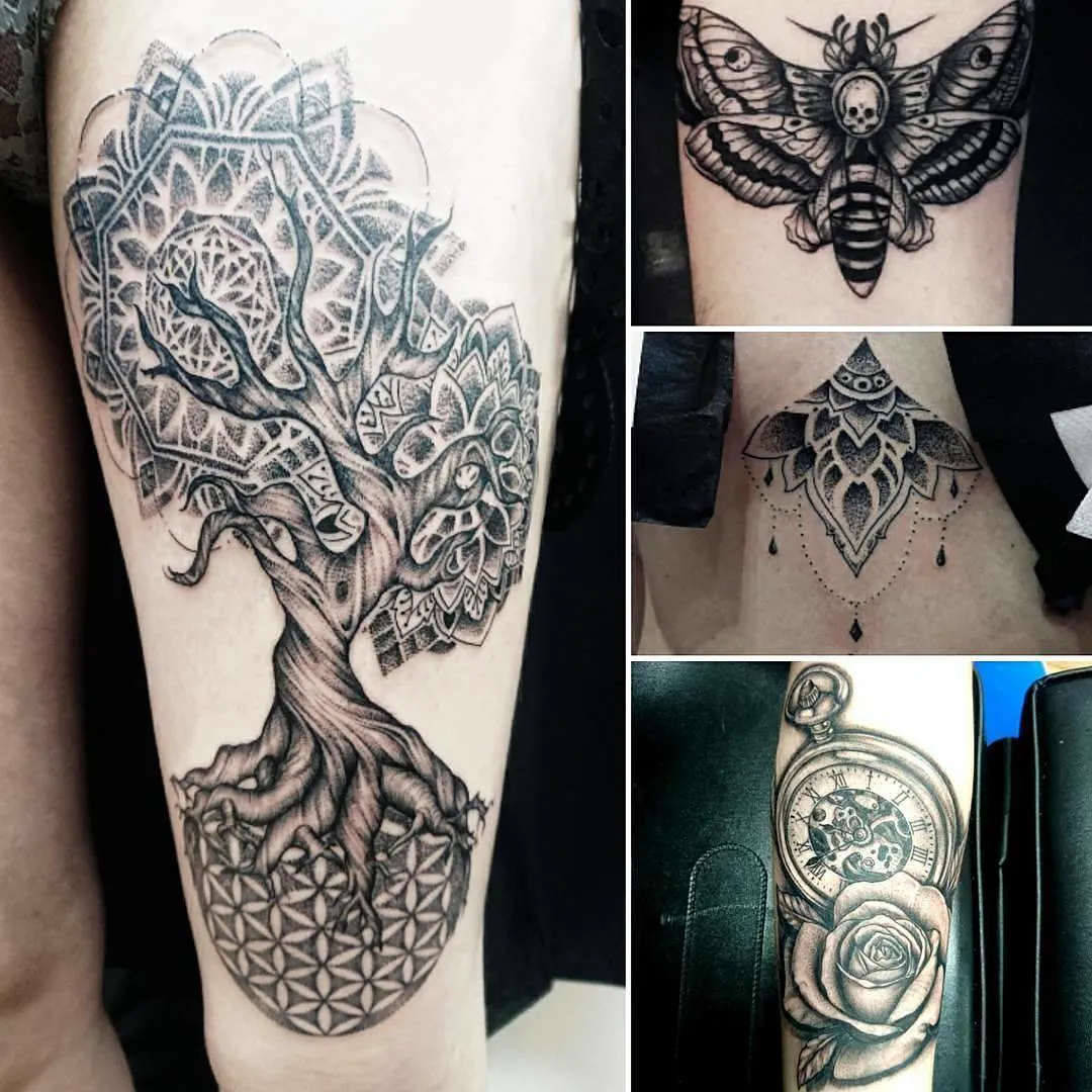 Bambi à la convention de tatouage de Marseille, novembre 2017, photo 2 sur 6