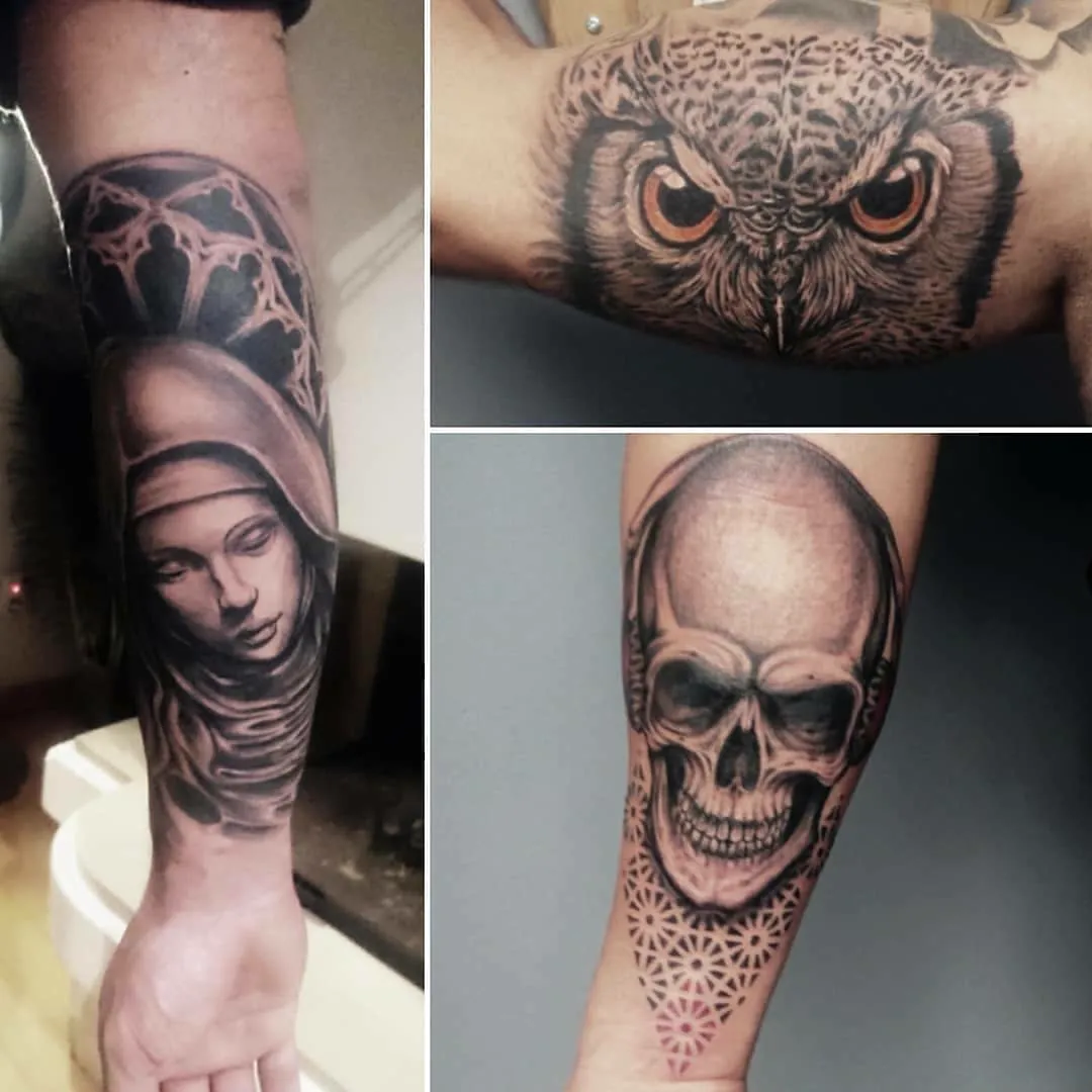 Bambi à la convention de tatouage de Lyon, janvier 2018, photo 3 sur 3