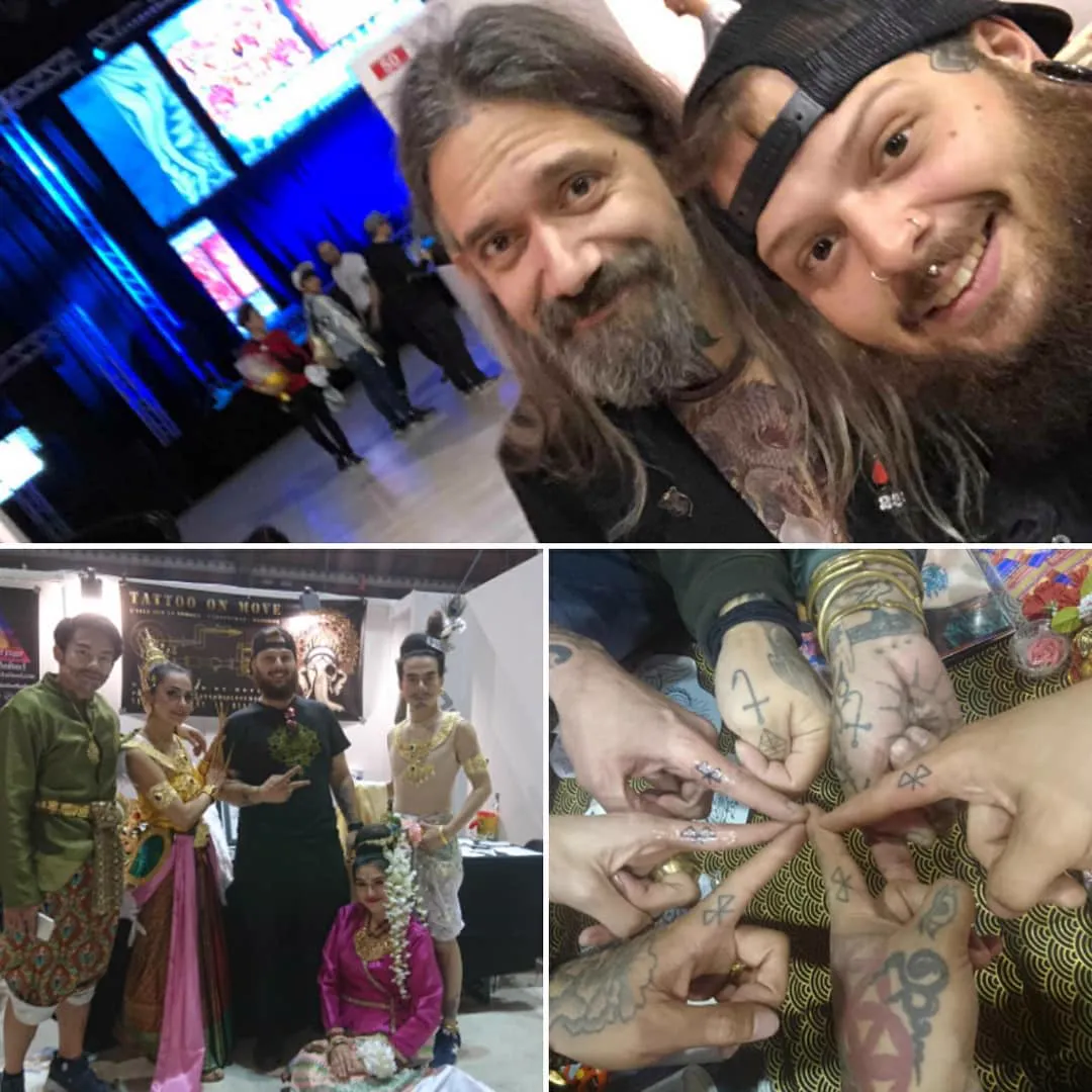 Retour de la convention de tatouage de Bologne, avril 2018, photo 2 sur 3