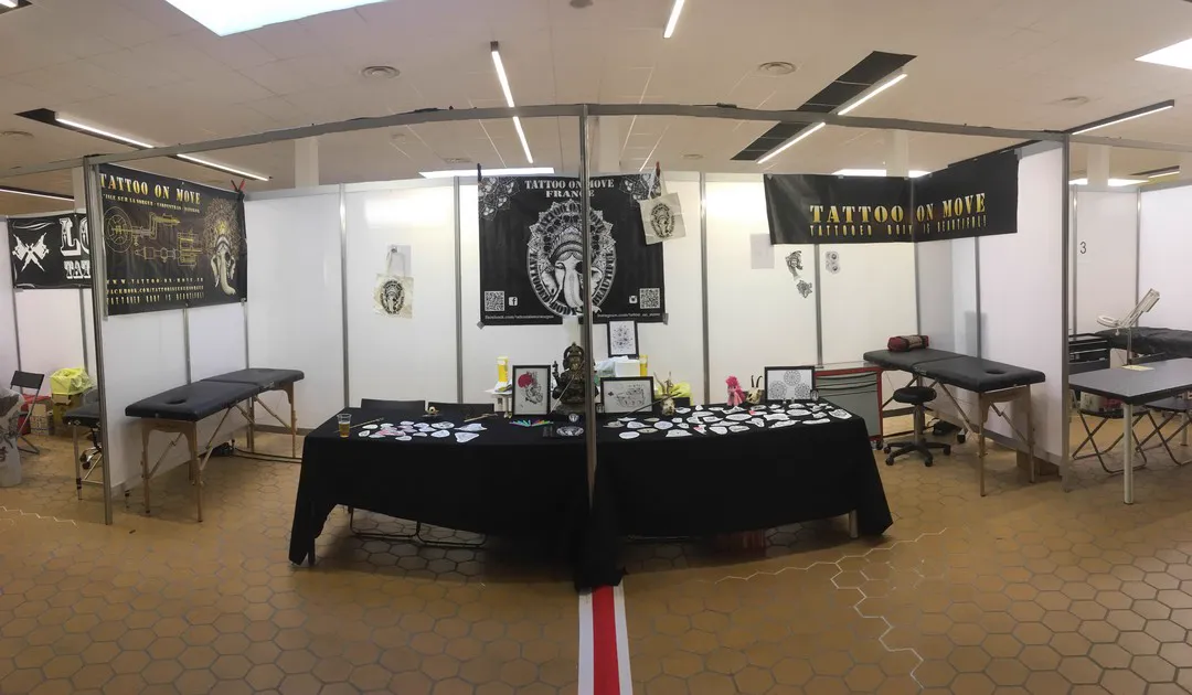 Notre stand à l'Avignon Tattoo Show, juin 2018
