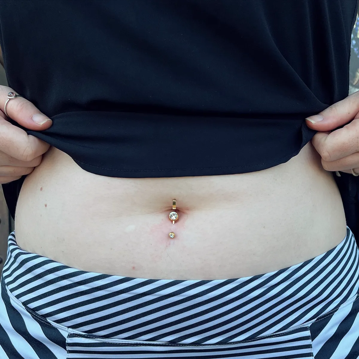 Tout savoir sur le piercing au nombril, photo 8 sur 9