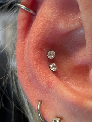 Piercing Double Conch