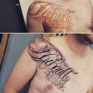 bambi_tattoo-on-move_tattoo_tatouage_tattooart_tattooartist_lettrage_freehandlettering_lettering_freehandtattoo_freehand_ecriture_gangster