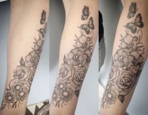 sophia_tattoo-on-move_tatouage_tattoo_fleur_papillon_avant-bras