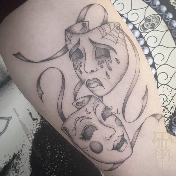 Sophiamay_tattoo-artist_tattoo-on-move_blackandgrey_masks_cry_smile_100224_original