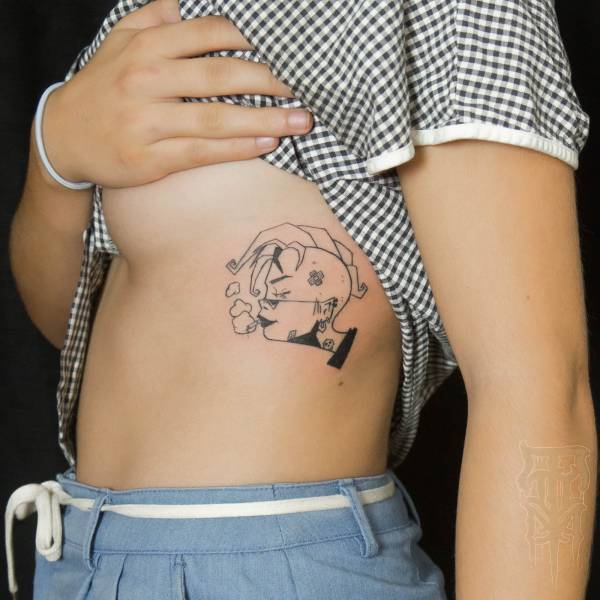 tony_kaboom_tattoo-on-move_anime_black_lines_comics_tankgirl_lines_original