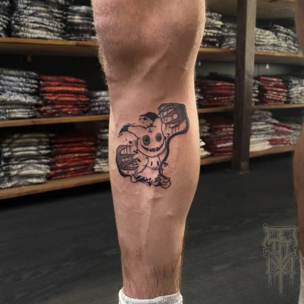 tony_kaboom_tattoo-on-move_anime_black_lines_dotworek_manga_pokemon_mimiqui_mimikyu_original