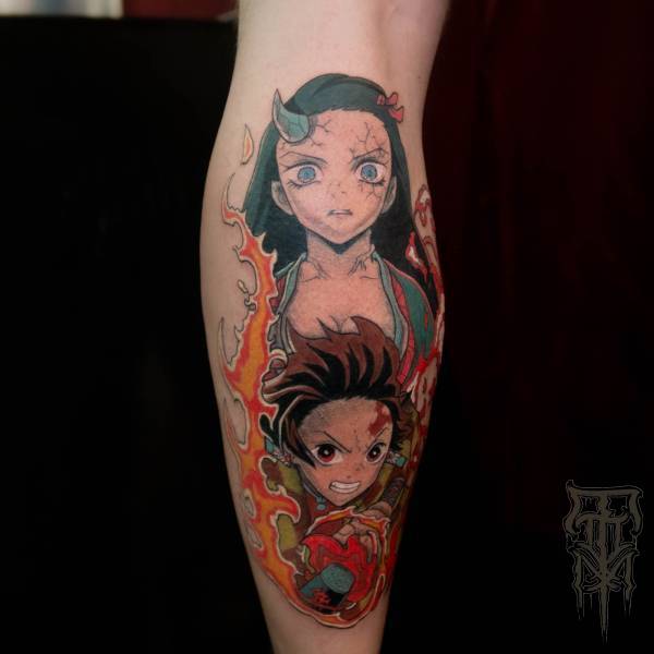 tony_kaboom_tattoo-on-move_anime_color_manga_demonslayer_nezuko_tanjiro_original
