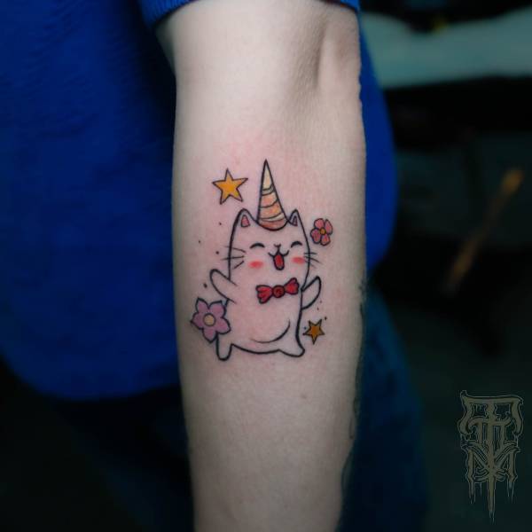 tony_kaboom_tattoo-on-move_anime_color_manga_kawaii_cat_original