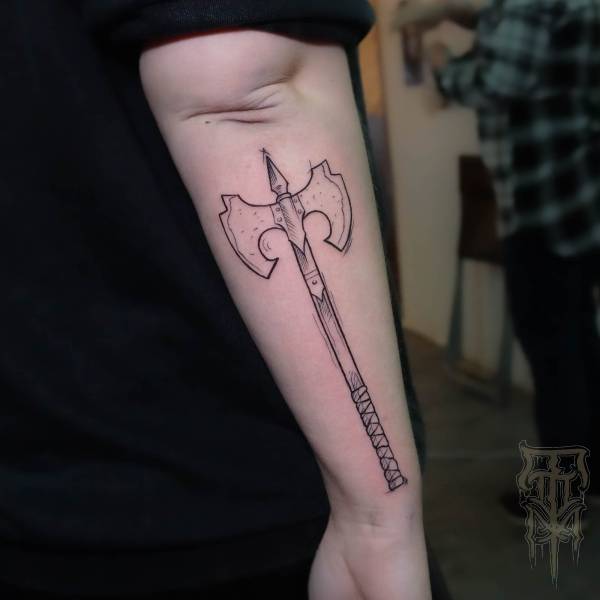 tony_kaboom_tattoo-on-move_blackwork_sketch_chopped_hache_original